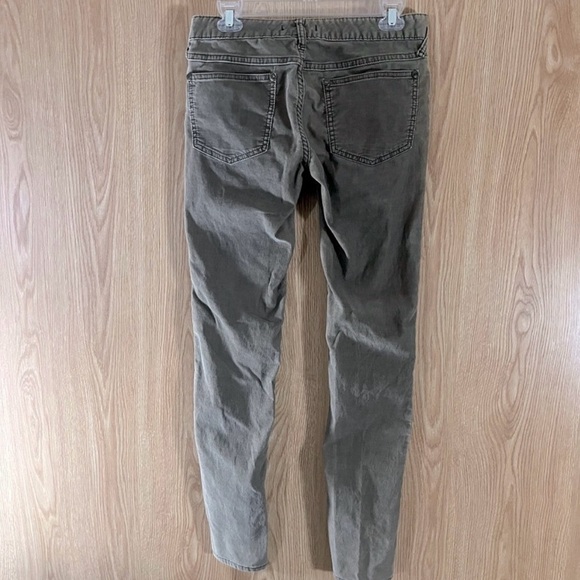 Free People Corduroy Mocha Brown Stretch Skinny Jeans - Picture 2 of 5